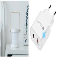 Foldable Touch Dimmable Reading LED Night Light Portable Lantern Lamp USB Rechargeable For Home Decor